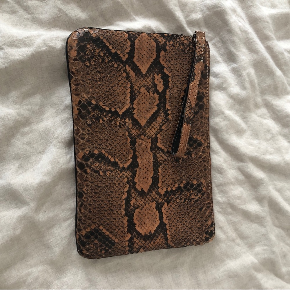 Genuine Python Custom Made Large Clutch - image 2